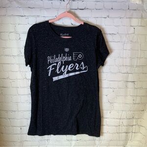 Women’s Philadelphia Flyers Black Short Sleeve Tee by